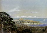 Pointe St Hospice, Cap Ferrat, From St Jean by John Brett